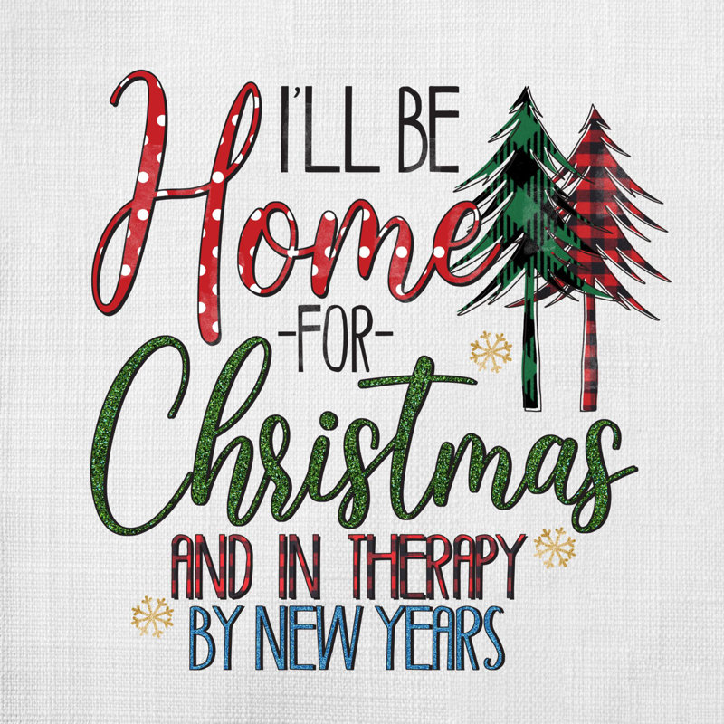 Christmas3_1 Polyester/Polyester Blend Reversible Throw Pillow, 18" x 18"