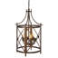 Rosette 4 - Light Lantern Drum Chandelier-64705092