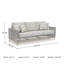 Canapé d'extérieur avec coussin Muallam