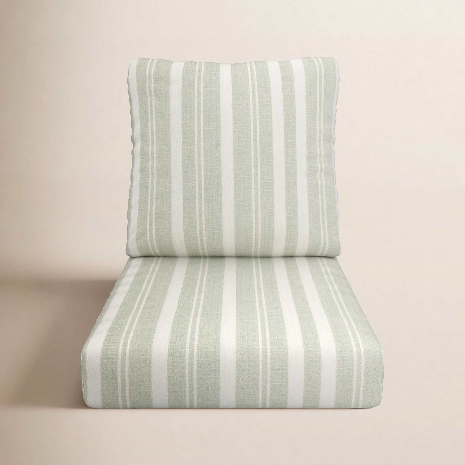 Amala 22" Sunbrella® Seat and Back Cushion, Sunbrella Tranquil Sage