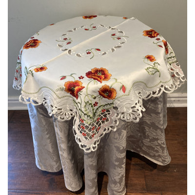 Cascio Embroidered Tablecloth