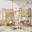Portant à vêtements pour enfants en bambou