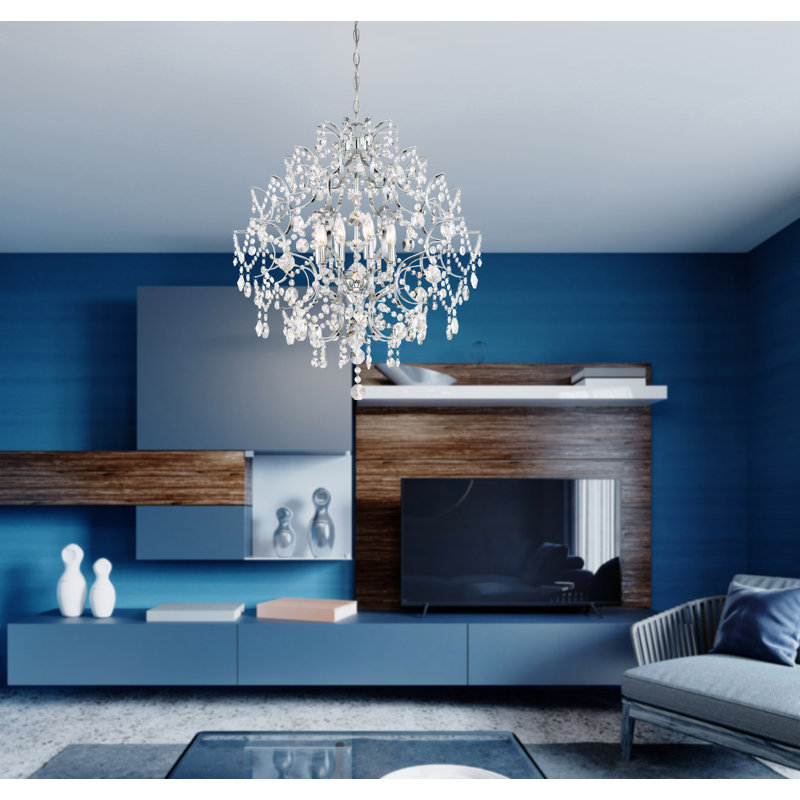 Isabella's Crown 8 - Light Dimmable Chandelier