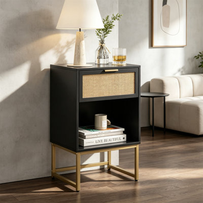 29 cm W Bedside Table
