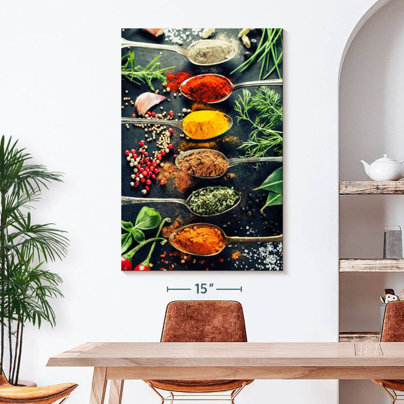 Sur toile, H 32 po x l 48 po x P 1,25 po