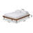 Brayden Platform Bed with Walnut Brown Finish in Mid-Century Modern Style-1248036080