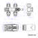 Valve Tap Set with Thermostat
