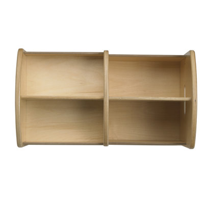 5 Compartment Manufactured Wood Cubby Bin