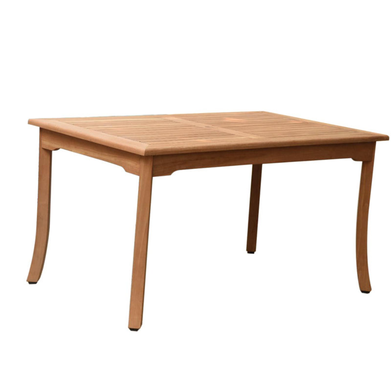 Alicia Outdoor 7 - Piece Teak Dining Set, 8