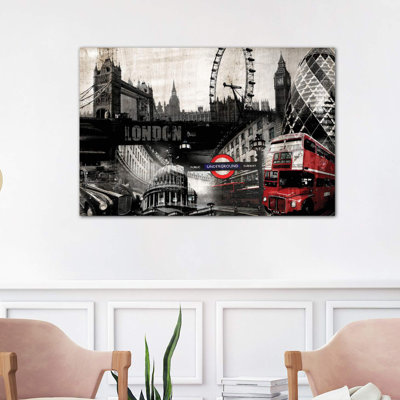 London - Print on Canvas