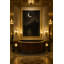 Nocturne Dominion Framed Canvas Wall Art by Kasian Art Studio - Brown Frame-584040109
