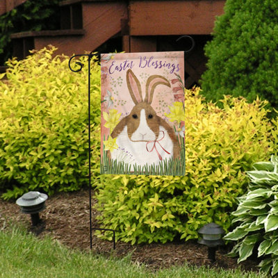 Drapeau de jardin Duard Blessings Bunny