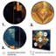 Gold Cubist Visions III - cubisme, reproduction sur toile-133897564-133897567