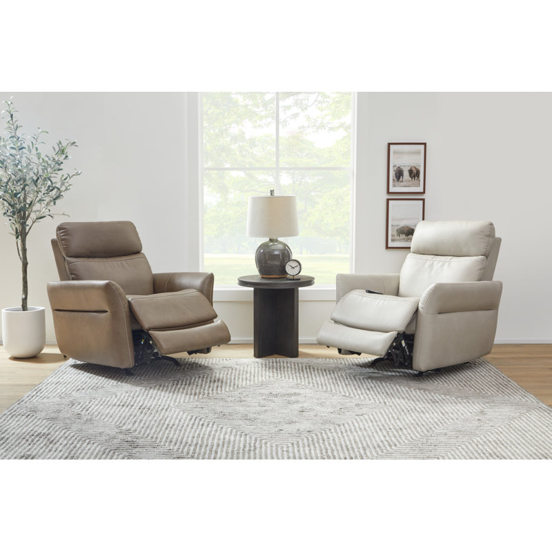 Fauteuil inclinable électrique berçant Athena avec appui-tête électrique, lombaire électrique, chauffage et massage, Gris