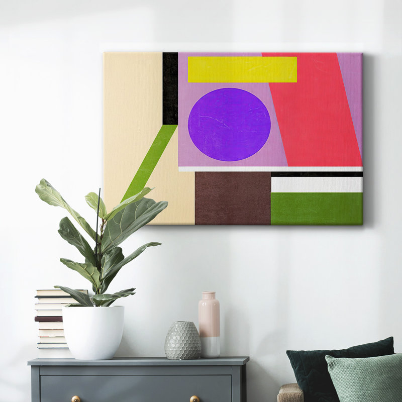 Color Composition II-Gallery Wrapped Canvas