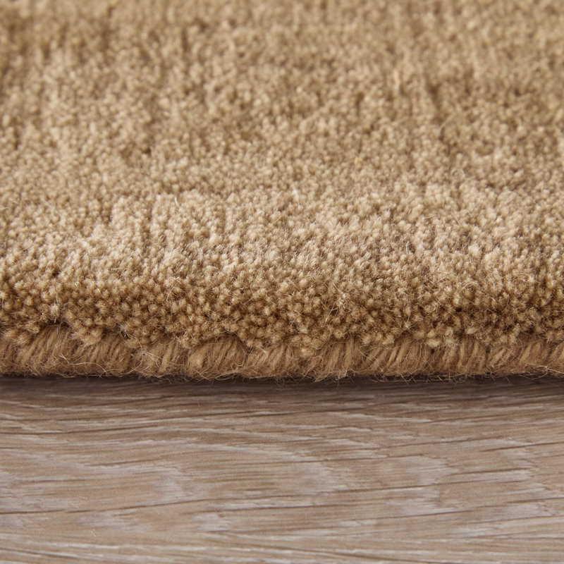 Tapis moderne uni Luna, Rectangle 3 pi 6 po x 5 pi 6 po, Brun
