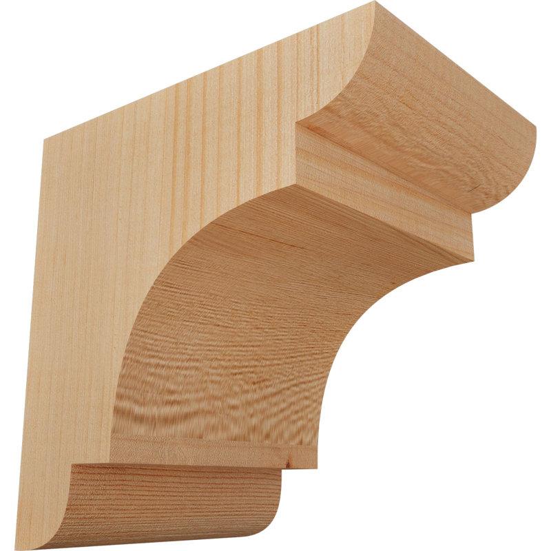 New Brighton Corbel, H 8 po x l 5,5 po x P 8 po, Lisse, Sapin de Douglas