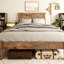 Structure de lit plateforme en bois, grand rangement sous le lit-1623777260-1623777259