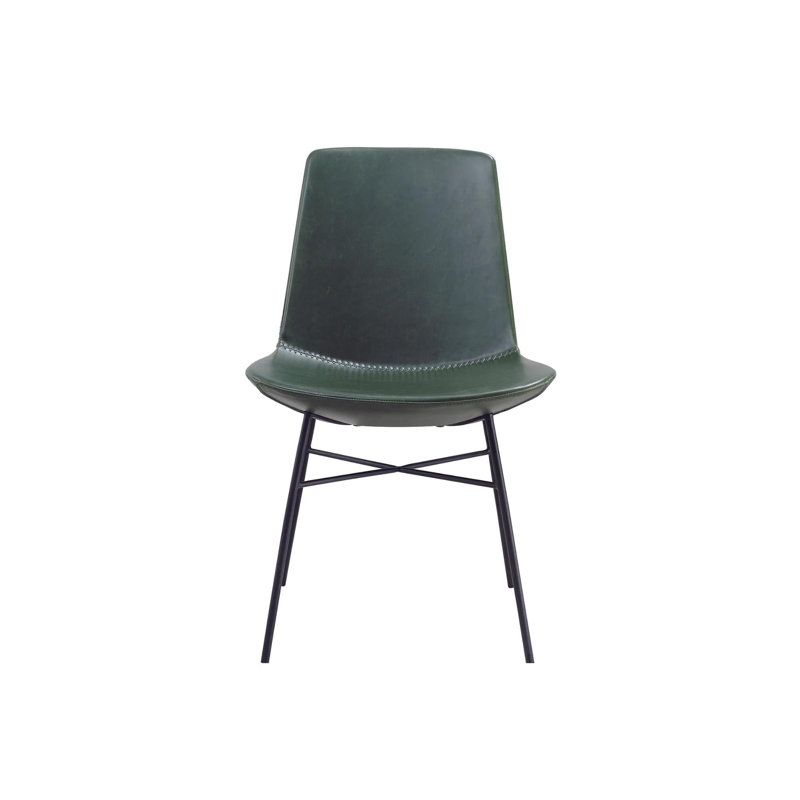 Chaise d'appoint en polyuréthane, Vert
