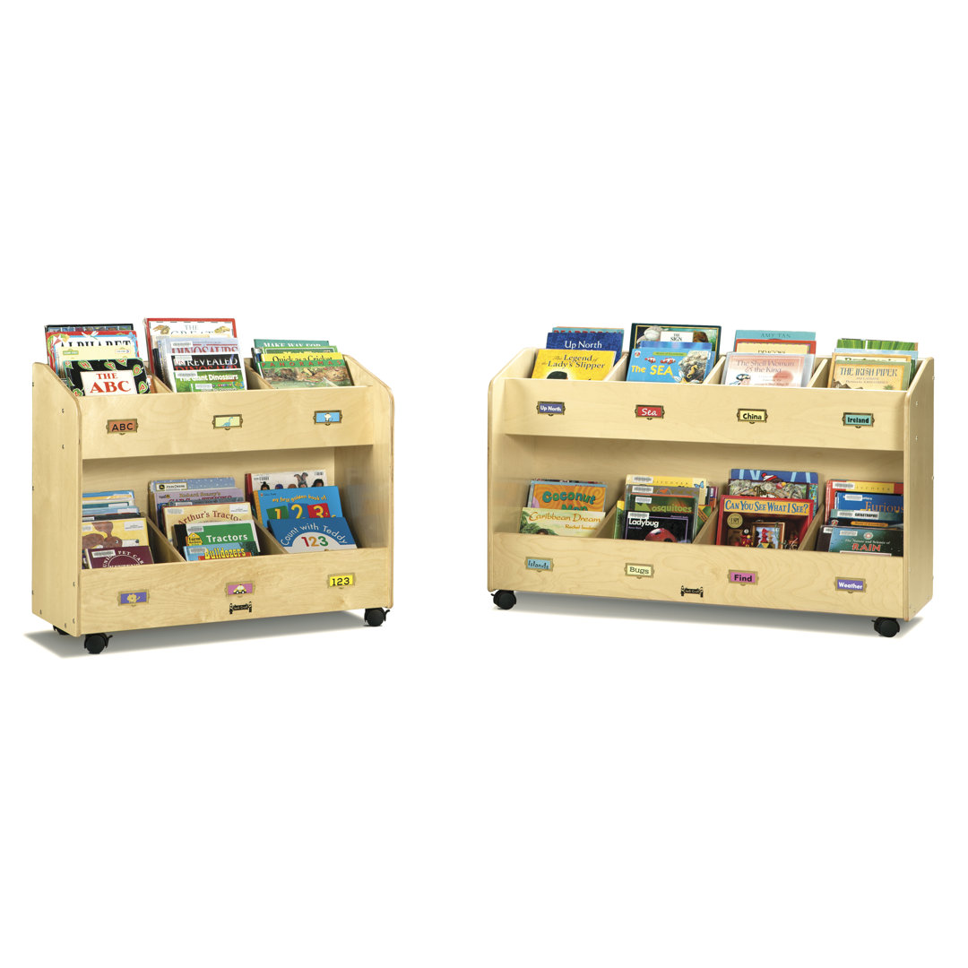 Jonti-Craft® Mobile 8-Section Book Organizer Jonti-Craft
