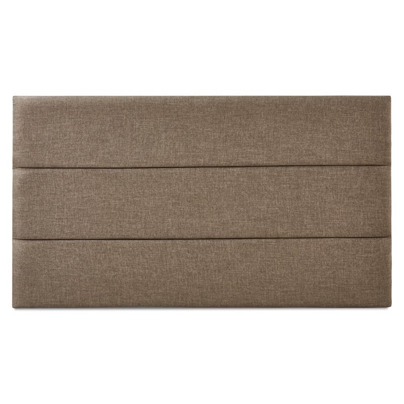 Francisk Upholstered Headboard, Small Double (4'), Silver