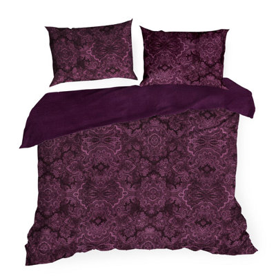 Cotton Duvet Cover with Pillowcases