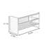 Banc de rangement pour chaussures 35,4 po