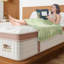 Matelas hybride ferme de 14 pouces - pleine grandeur - mousse viscoélastique gélifiée et ressorts ensachés - soulagement de la pression, isolement des mouvements, lit ergonomique moderne-130629150-130629151