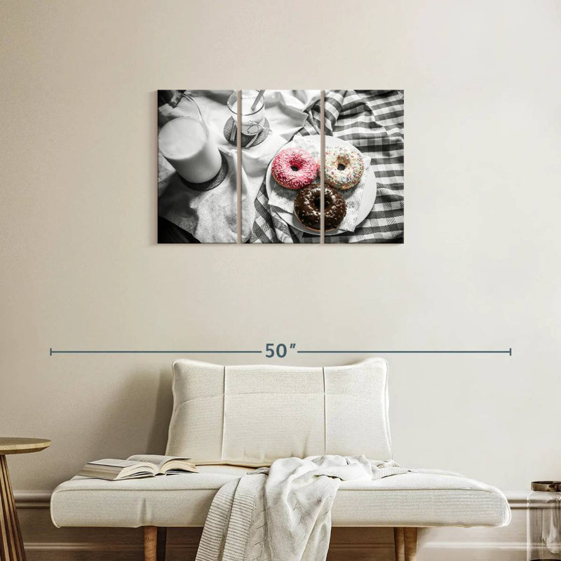 Yarlin Doughnuts, 20" H x 33" W