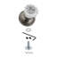 Classic Rosette with Crystal Door Knob-1643764245