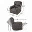 Fauteuil inclinable avec pivot et manuel inclinable-101564987
