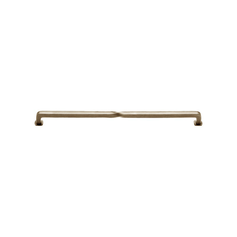 Twist Bar / Handle Pull, White Bronze Light, 18"