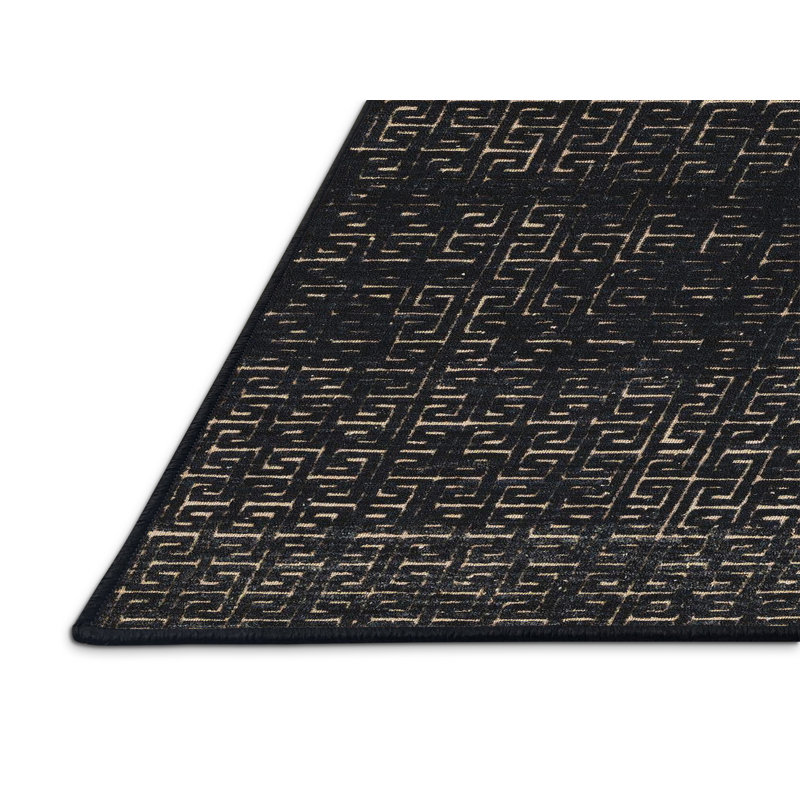 Abstract Indoor Rug, Runner 2' x 5'