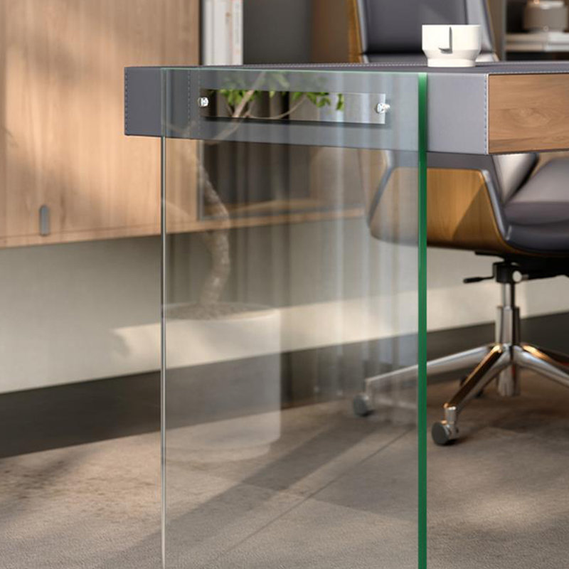 Bureau minimaliste moderne, H 29,53 po x l 55,12 po x P 27,56 po