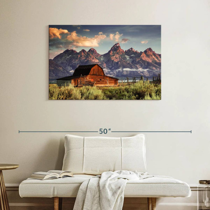 Lilie Barn At Teton, H 26 po x l 39 po