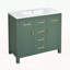 Charmant meuble-lavabo avec rangement polyvalent et attrait élégant