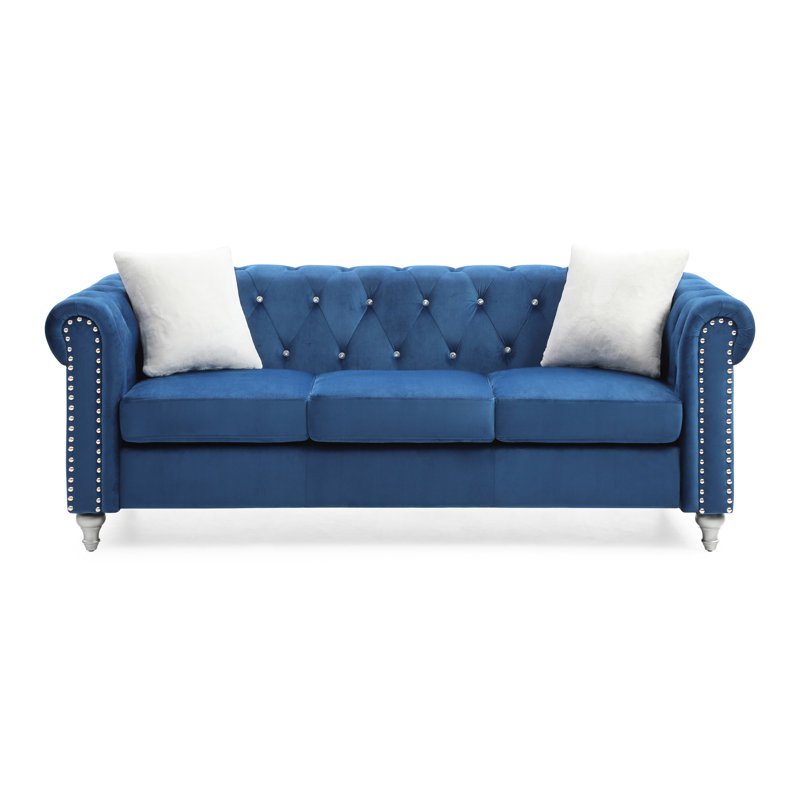 Canapé Paige G829A-S, BLEU, Marine