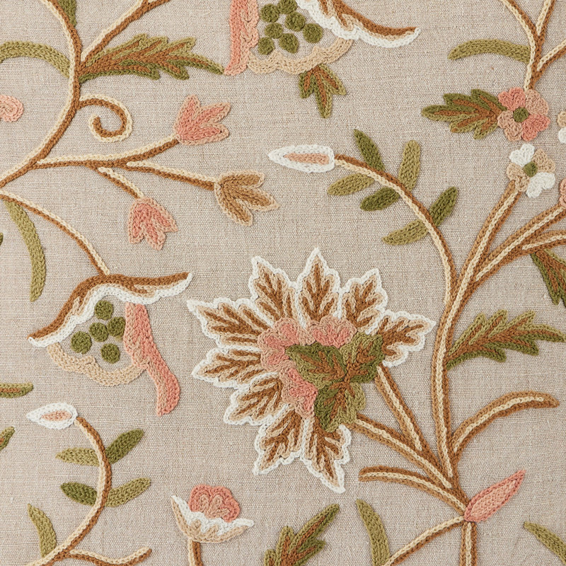 Blush Bloom Pillow Cover & Insert, Square