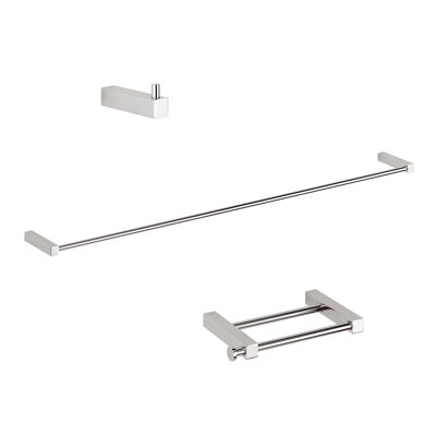 Iceberg 3 Piece Bathroom Hardware Set