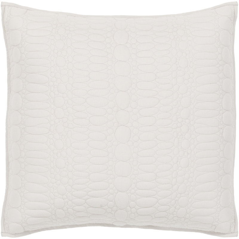 Pebble Pillow Case, Light Gray
