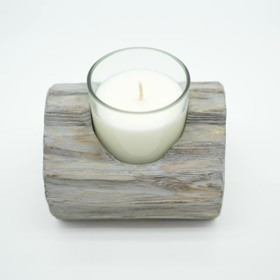 Hartsel 3.54'' H Wood Tabletop Tealight Holder