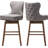 Wadley Swivel Upholstered Bar Stool with Solid Wood Frame-1981332893