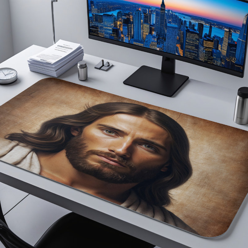 Polyester Desk Pad, 23.6x13.8