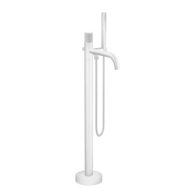 Salia Freestanding Bathtub Faucet with Hand Shower