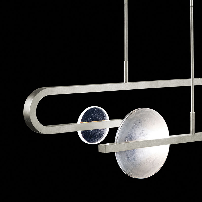 Selene 6 - Light LED Pendant, Silver