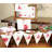 Sleigh with Bells and Reindeer Crewel Embroidery Table Runner-12476215