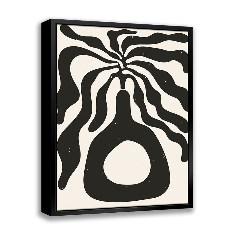 Henri Matisse, algues noires - impression sur, H 14 po x l 11 po x P 2 po