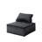 Basic Sectional Sofa, 120" Velvet 5 Pc  Sofa Ottoman
