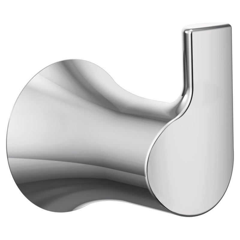 Doux Wall Mounted Robe Hook, Chrome