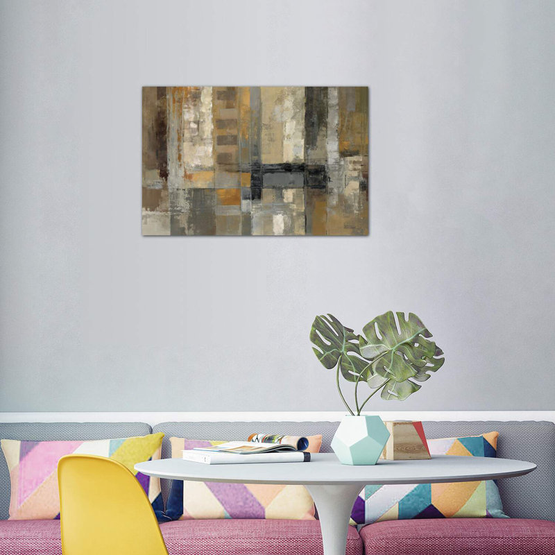One Way Street par Silvia Vassileva - reproduction d'art, H 18 po x l 26 po x P 1,5 po, Toile tendue